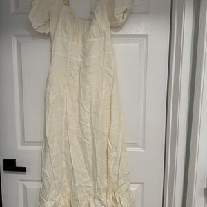 Charming Cream  Dress